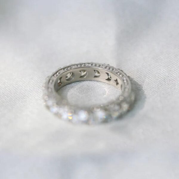 MOON PHASES ETERNITY BAND - Mim Diamond