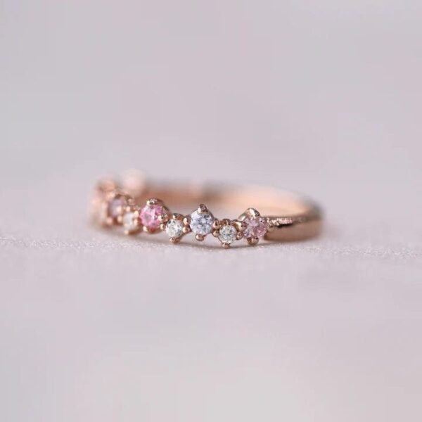 DREAMY PINK SKY RING - Mim Diamond