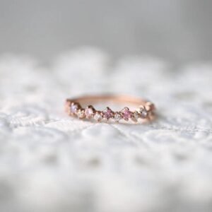 DREAMY PINK SKY RING - Mim Diamond