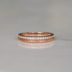 DUO PAVE BAND - Mim Diamond